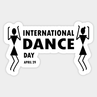 International Dance Day Sticker